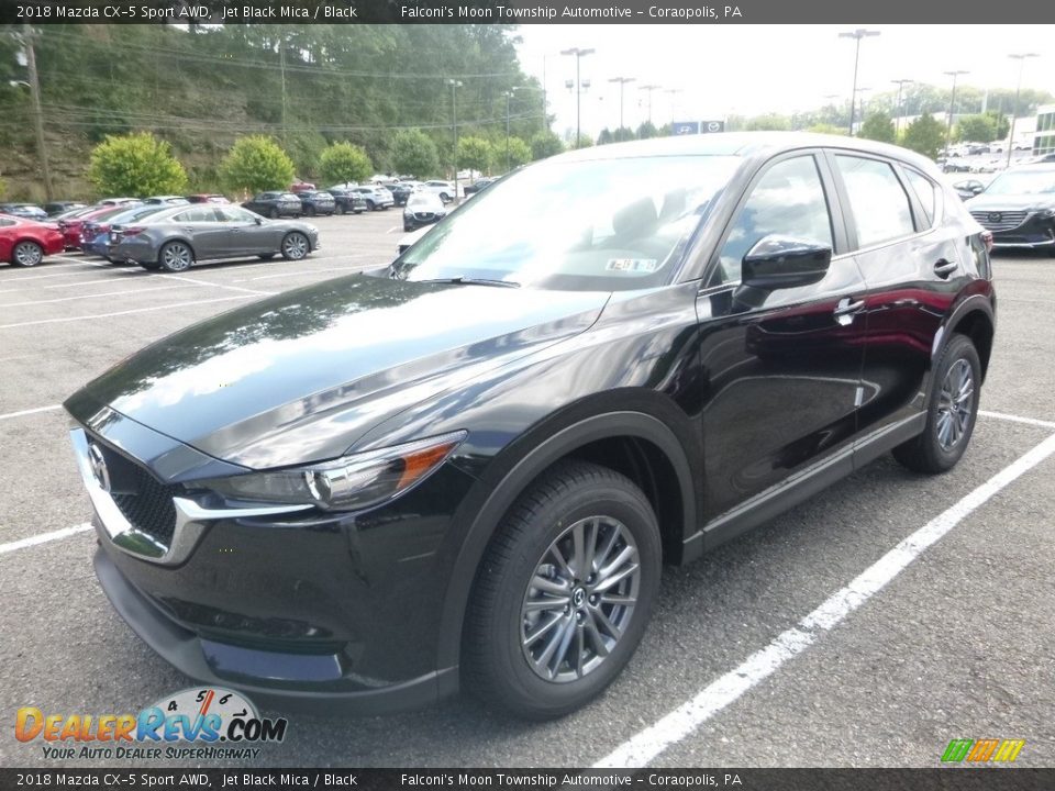 2018 Mazda CX-5 Sport AWD Jet Black Mica / Black Photo #5