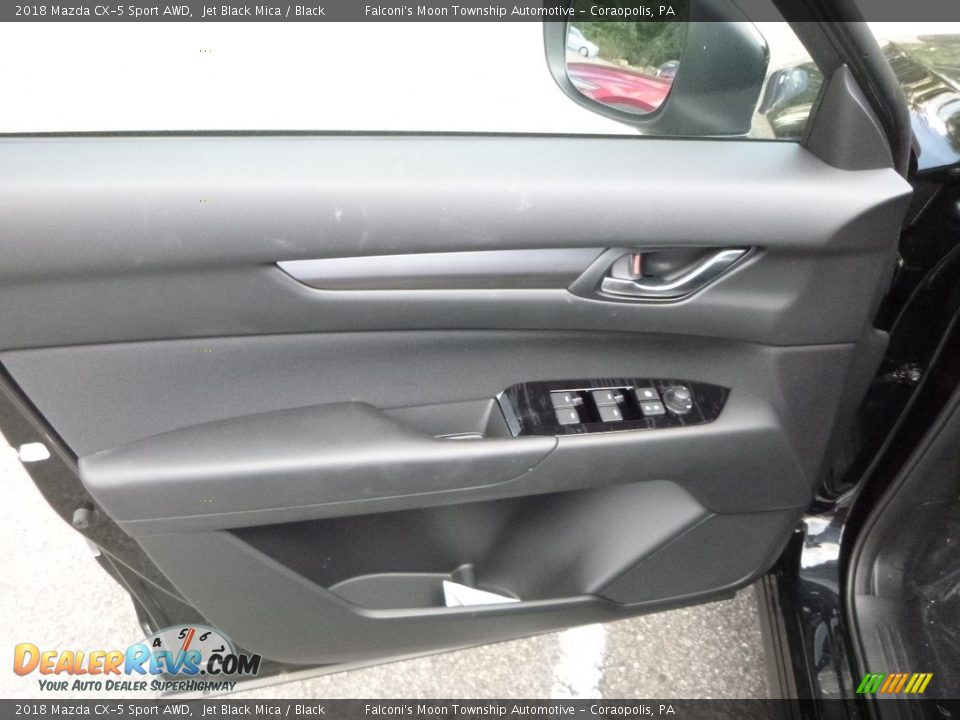 2018 Mazda CX-5 Sport AWD Jet Black Mica / Black Photo #9
