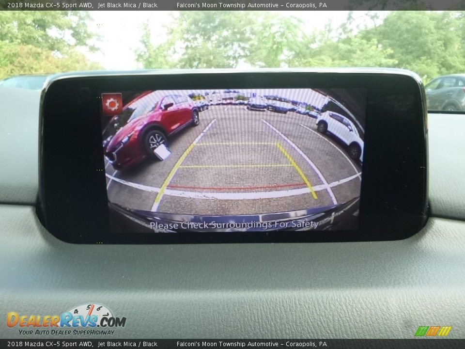 2018 Mazda CX-5 Sport AWD Jet Black Mica / Black Photo #13