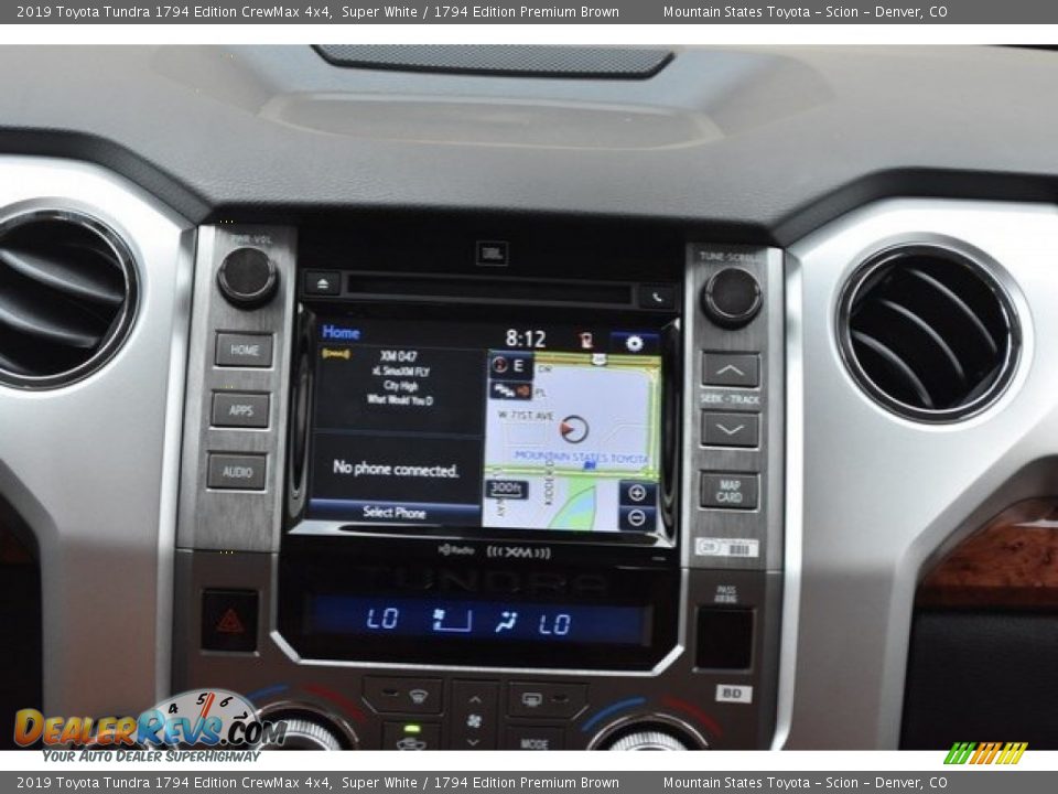 Navigation of 2019 Toyota Tundra 1794 Edition CrewMax 4x4 Photo #10
