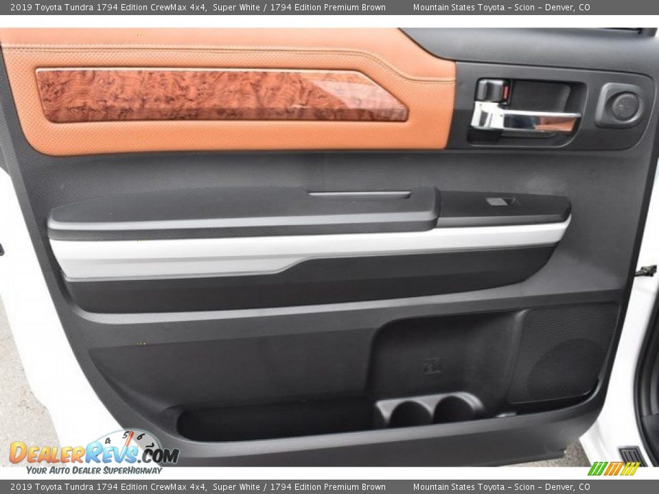 Door Panel of 2019 Toyota Tundra 1794 Edition CrewMax 4x4 Photo #21