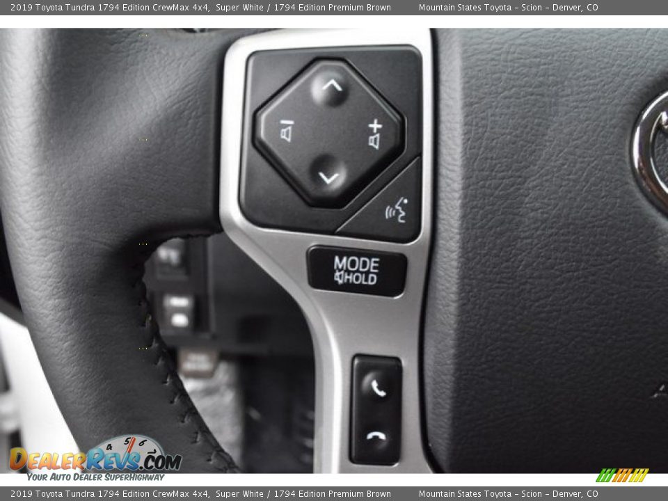 2019 Toyota Tundra 1794 Edition CrewMax 4x4 Steering Wheel Photo #27