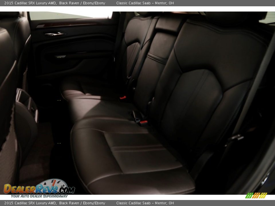 2015 Cadillac SRX Luxury AWD Black Raven / Ebony/Ebony Photo #16