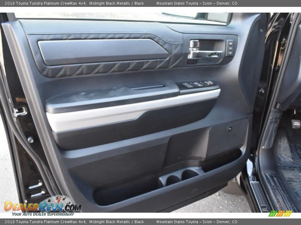 Door Panel of 2019 Toyota Tundra Platinum CrewMax 4x4 Photo #20