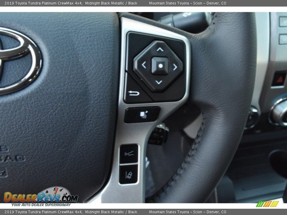 2019 Toyota Tundra Platinum CrewMax 4x4 Steering Wheel Photo #28