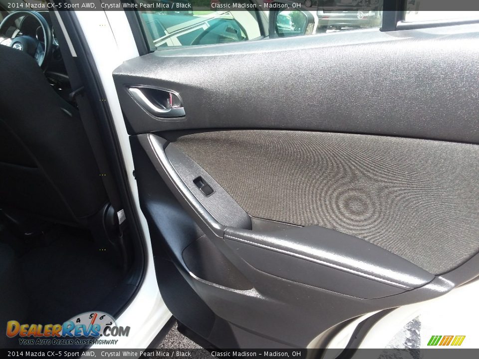 2014 Mazda CX-5 Sport AWD Crystal White Pearl Mica / Black Photo #19