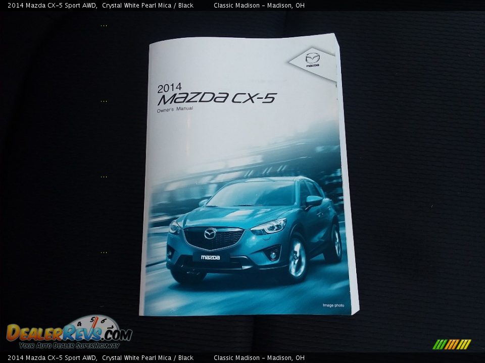 2014 Mazda CX-5 Sport AWD Crystal White Pearl Mica / Black Photo #24