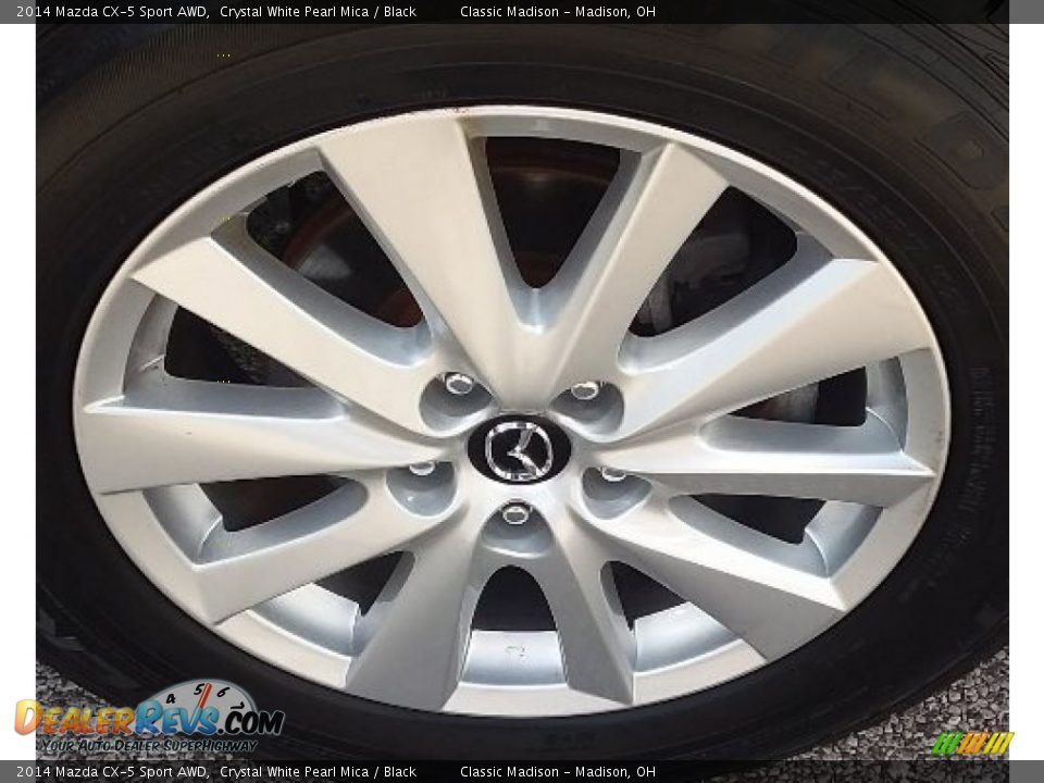 2014 Mazda CX-5 Sport AWD Crystal White Pearl Mica / Black Photo #26