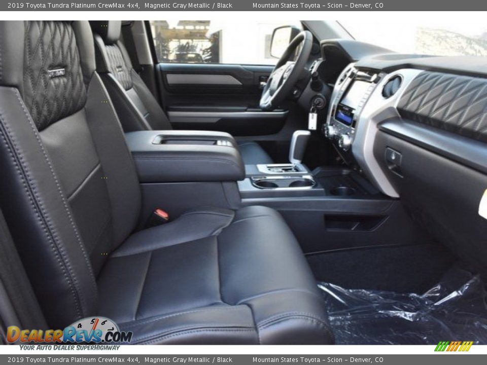 2019 Toyota Tundra Platinum CrewMax 4x4 Magnetic Gray Metallic / Black Photo #12