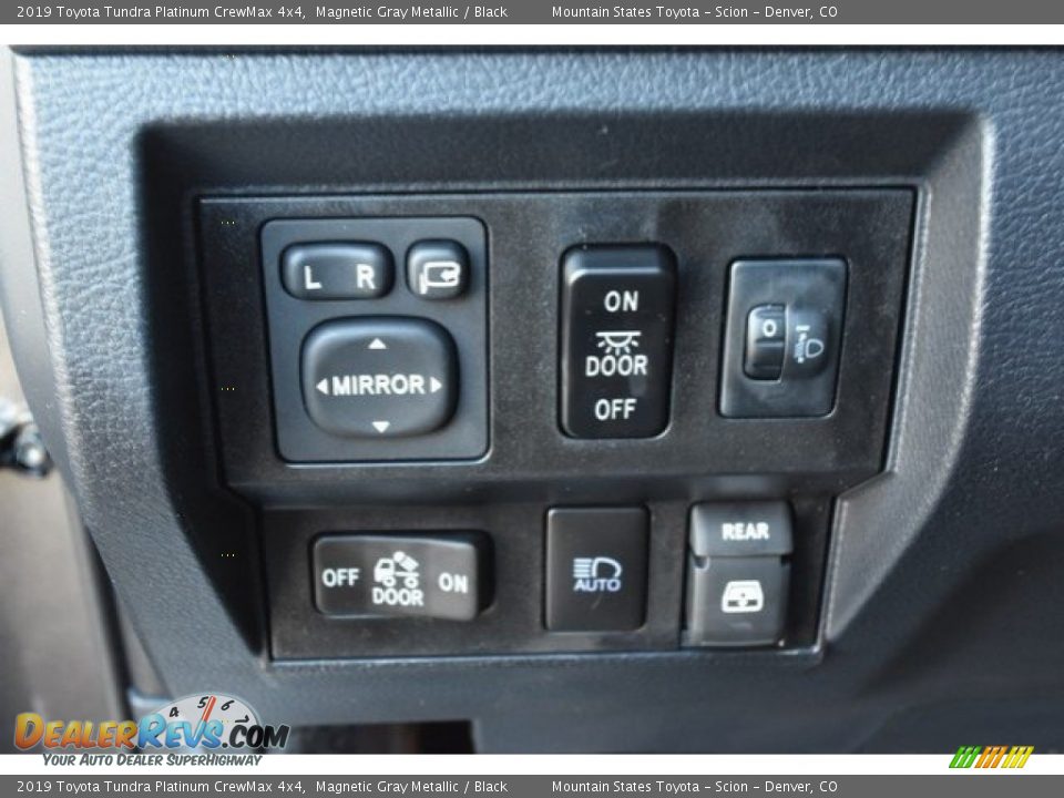 Controls of 2019 Toyota Tundra Platinum CrewMax 4x4 Photo #26