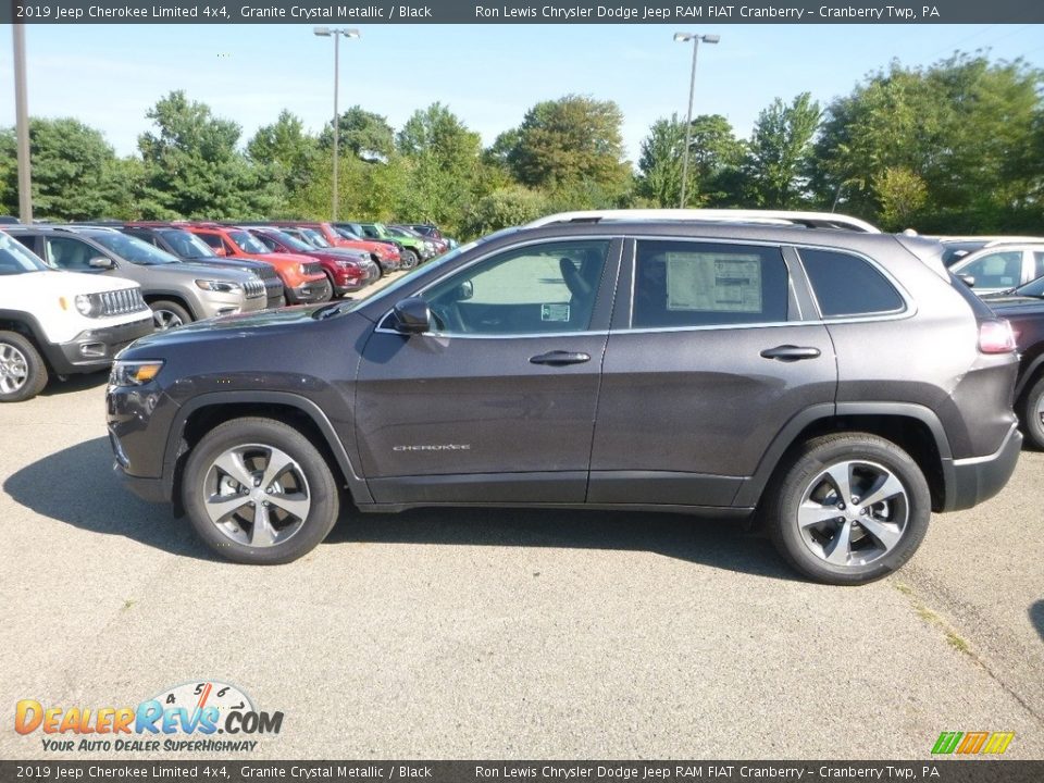 2019 Jeep Cherokee Limited 4x4 Granite Crystal Metallic / Black Photo #2