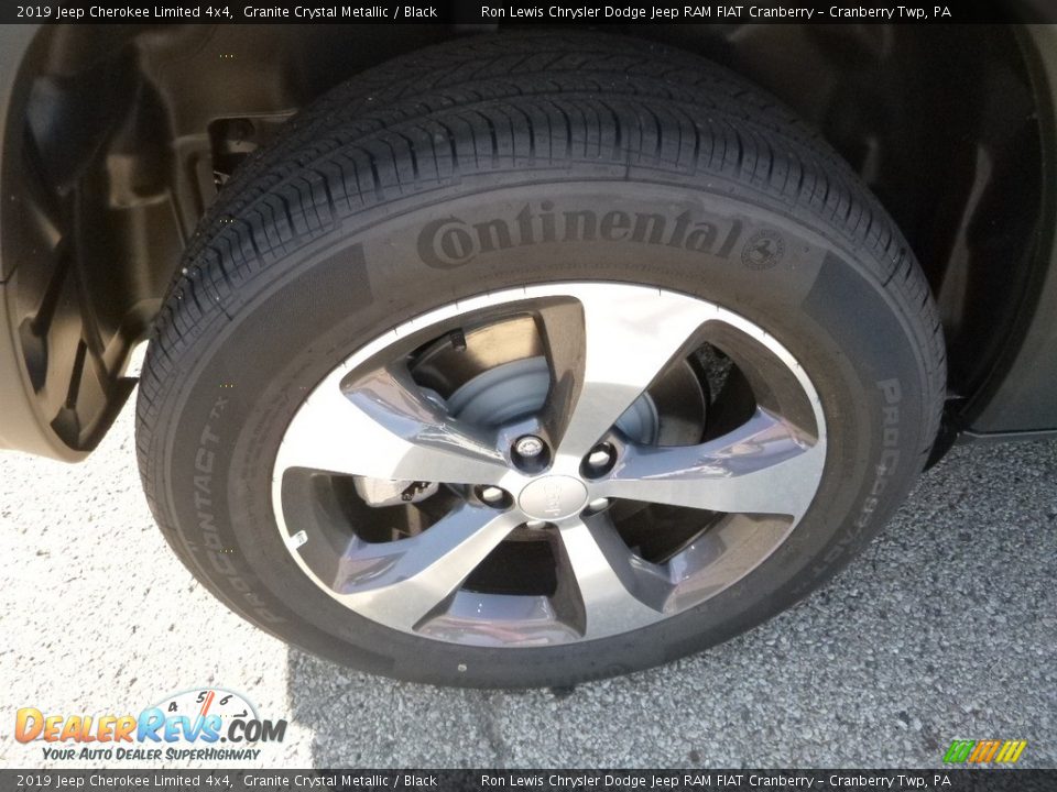 2019 Jeep Cherokee Limited 4x4 Granite Crystal Metallic / Black Photo #9