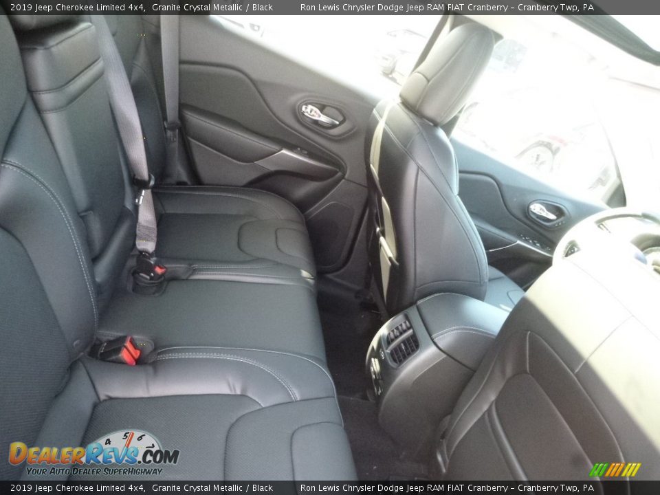 2019 Jeep Cherokee Limited 4x4 Granite Crystal Metallic / Black Photo #10