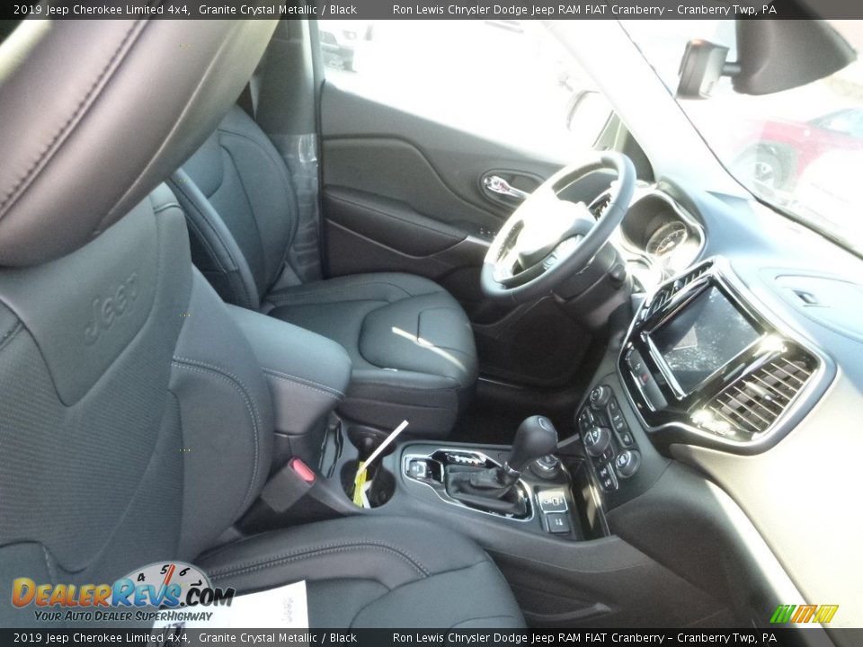 2019 Jeep Cherokee Limited 4x4 Granite Crystal Metallic / Black Photo #11