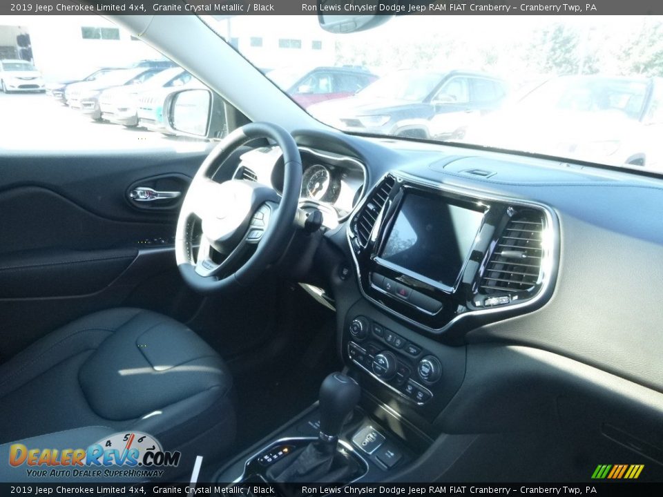 2019 Jeep Cherokee Limited 4x4 Granite Crystal Metallic / Black Photo #12