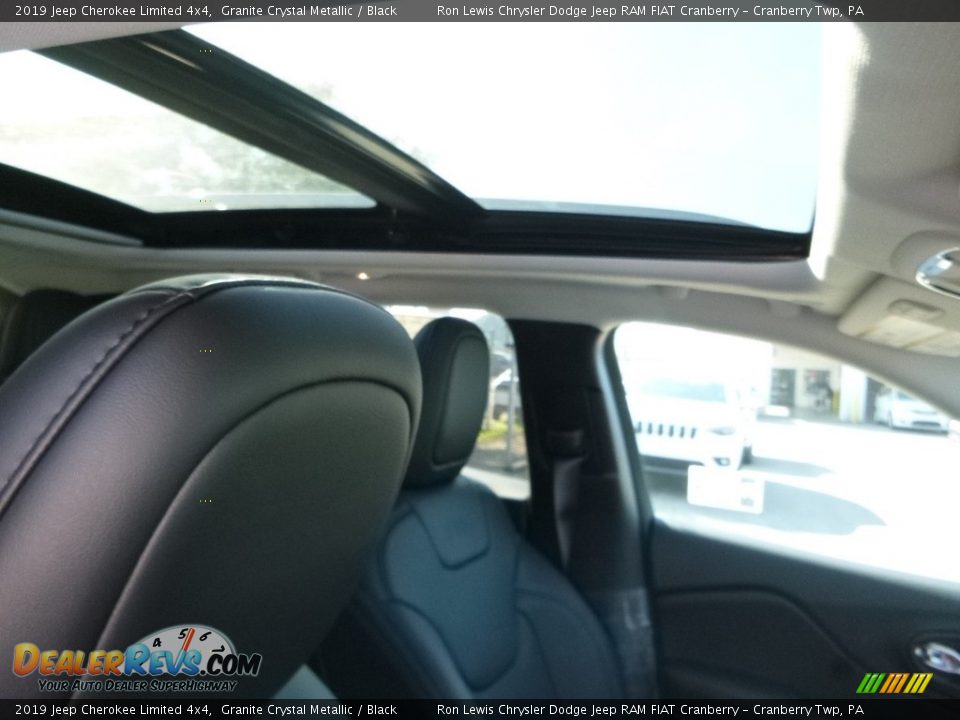 2019 Jeep Cherokee Limited 4x4 Granite Crystal Metallic / Black Photo #13