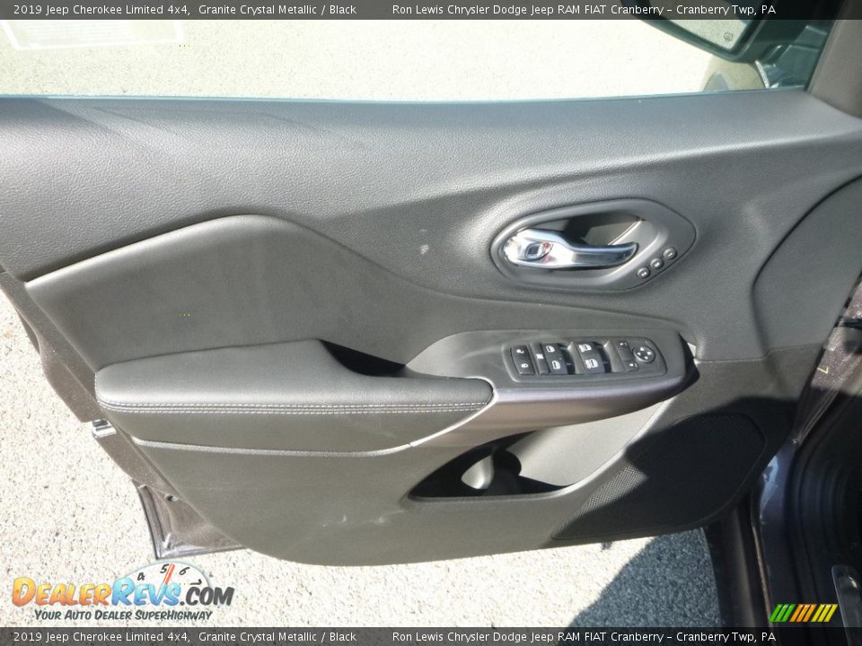 2019 Jeep Cherokee Limited 4x4 Granite Crystal Metallic / Black Photo #14