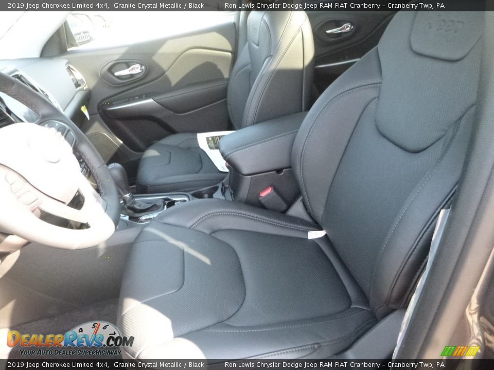 2019 Jeep Cherokee Limited 4x4 Granite Crystal Metallic / Black Photo #16