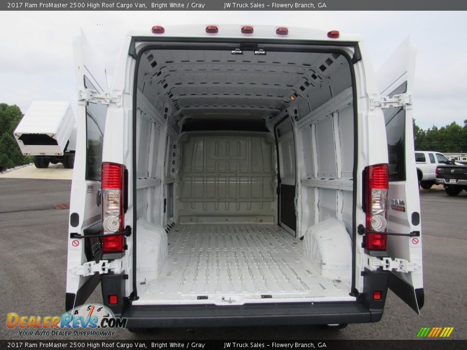 2017 Ram ProMaster 2500 High Roof Cargo Van Bright White / Gray Photo #10
