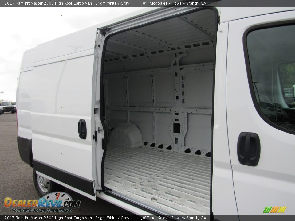 2017 Ram ProMaster 2500 High Roof Cargo Van Bright White / Gray Photo #14
