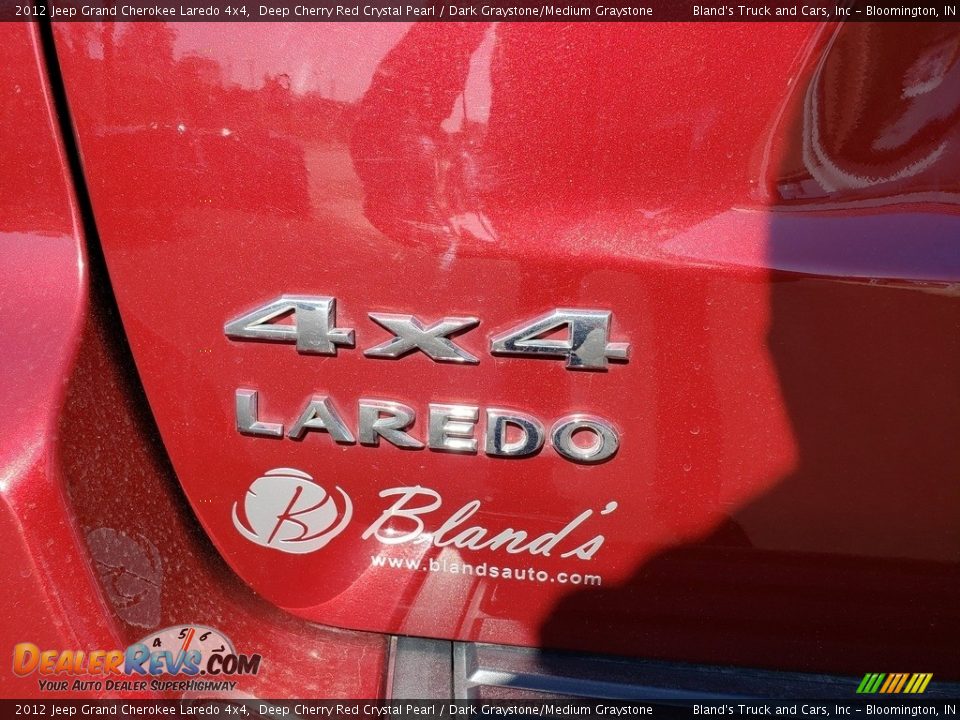 2012 Jeep Grand Cherokee Laredo 4x4 Deep Cherry Red Crystal Pearl / Dark Graystone/Medium Graystone Photo #23