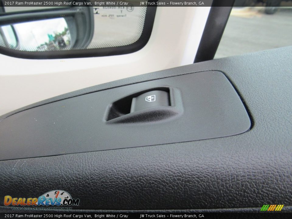 2017 Ram ProMaster 2500 High Roof Cargo Van Bright White / Gray Photo #18