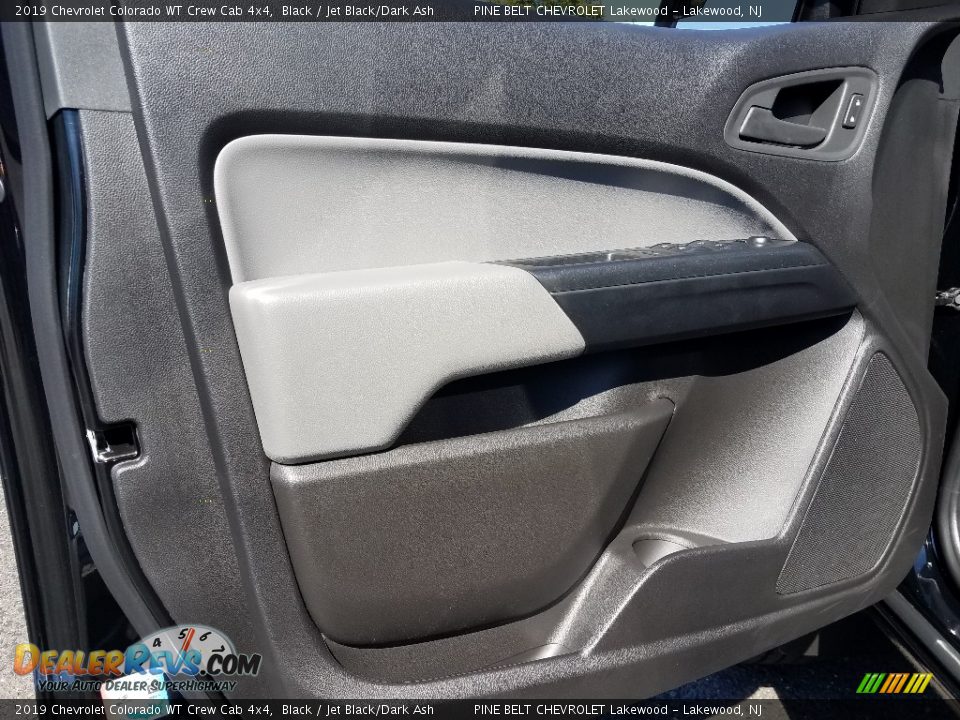 2019 Chevrolet Colorado WT Crew Cab 4x4 Black / Jet Black/Dark Ash Photo #8