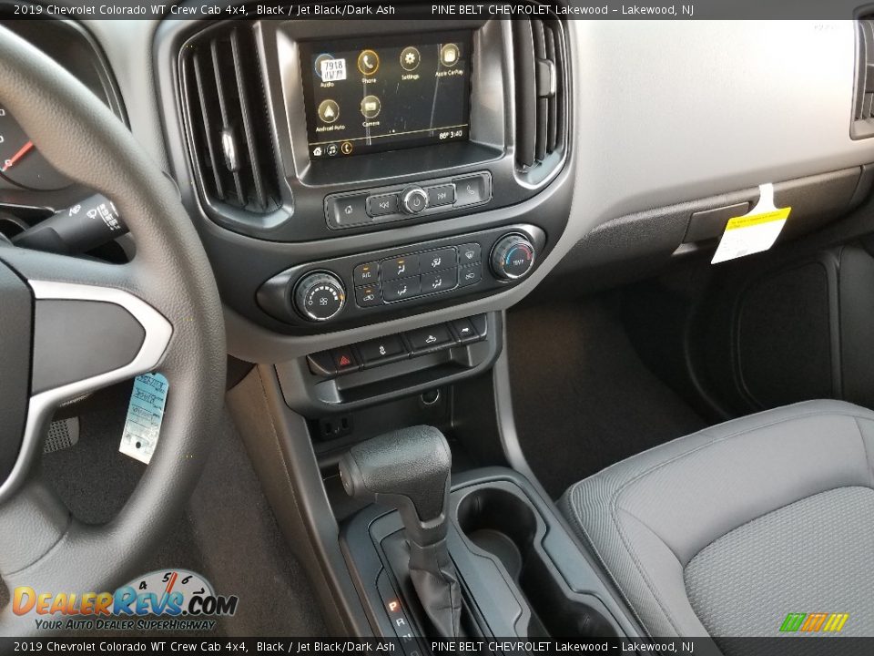 2019 Chevrolet Colorado WT Crew Cab 4x4 Black / Jet Black/Dark Ash Photo #10