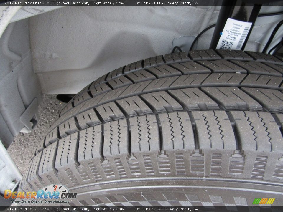 2017 Ram ProMaster 2500 High Roof Cargo Van Bright White / Gray Photo #36