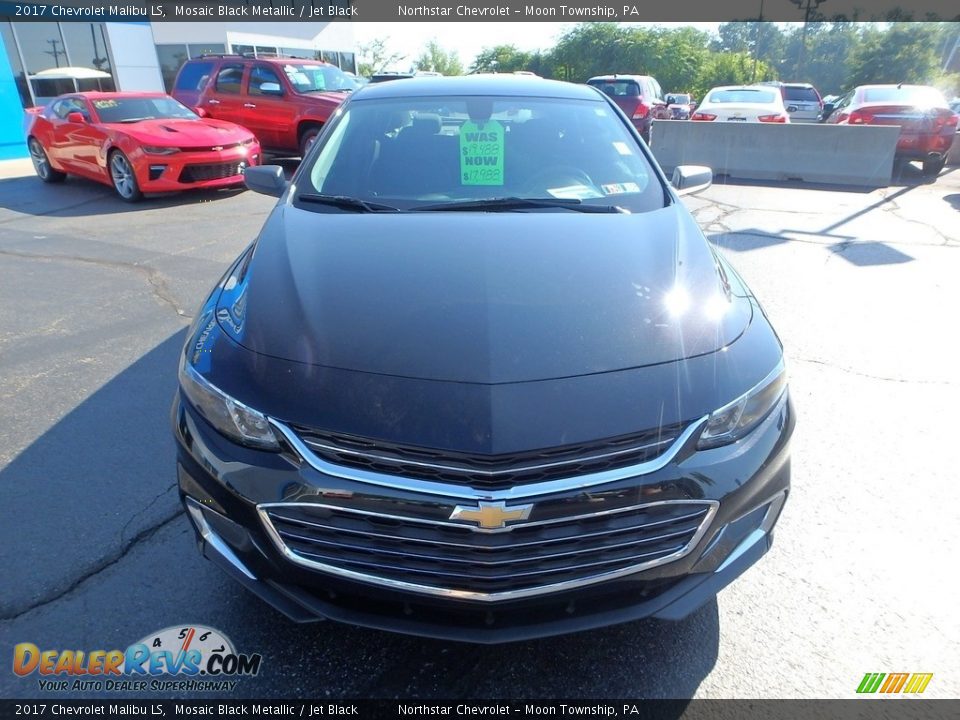 2017 Chevrolet Malibu LS Mosaic Black Metallic / Jet Black Photo #13