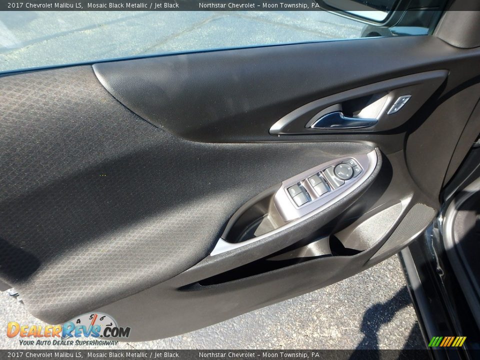 2017 Chevrolet Malibu LS Mosaic Black Metallic / Jet Black Photo #24