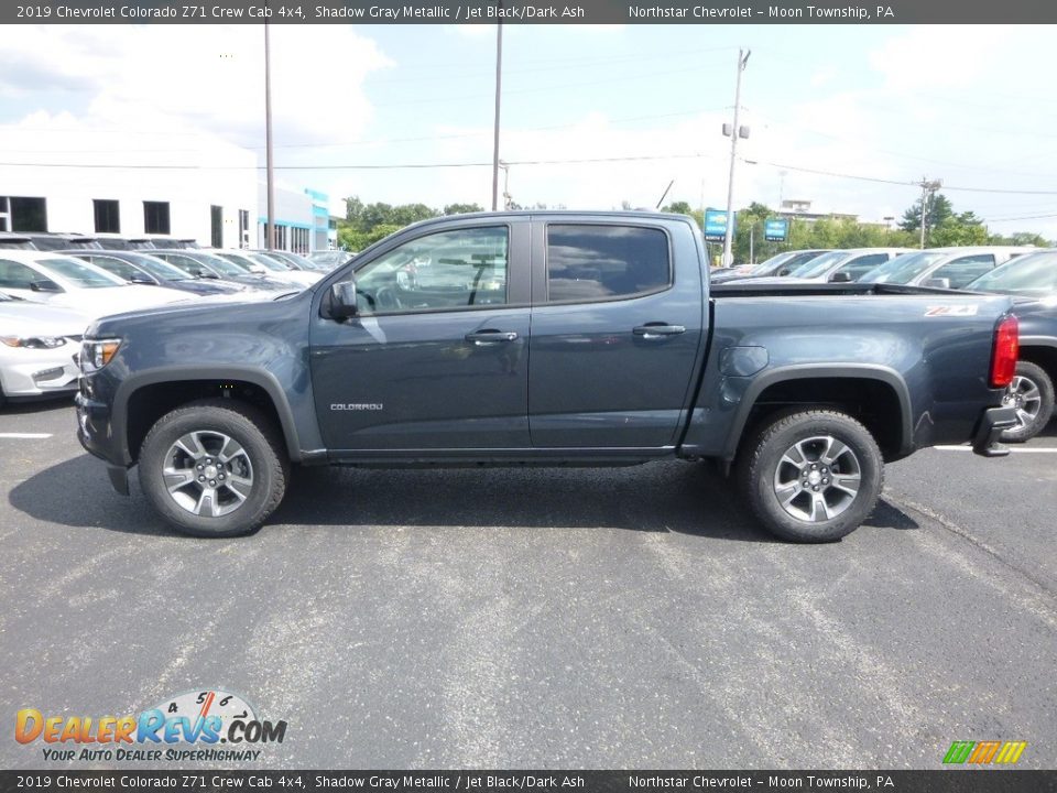 Shadow Gray Metallic 2019 Chevrolet Colorado Z71 Crew Cab 4x4 Photo #2