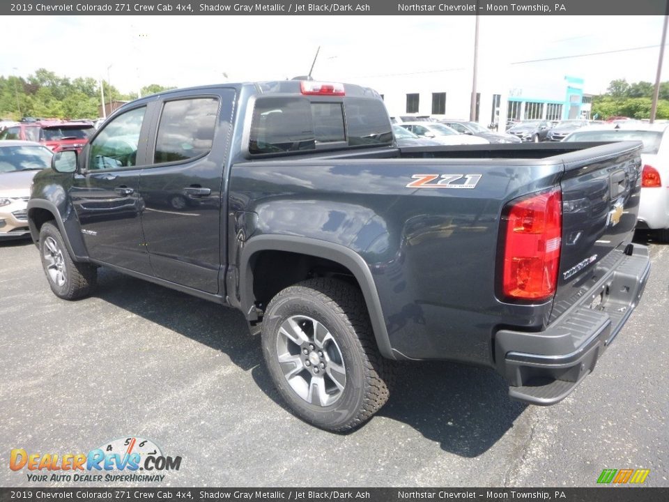 2019 Chevrolet Colorado Z71 Crew Cab 4x4 Shadow Gray Metallic / Jet Black/Dark Ash Photo #3