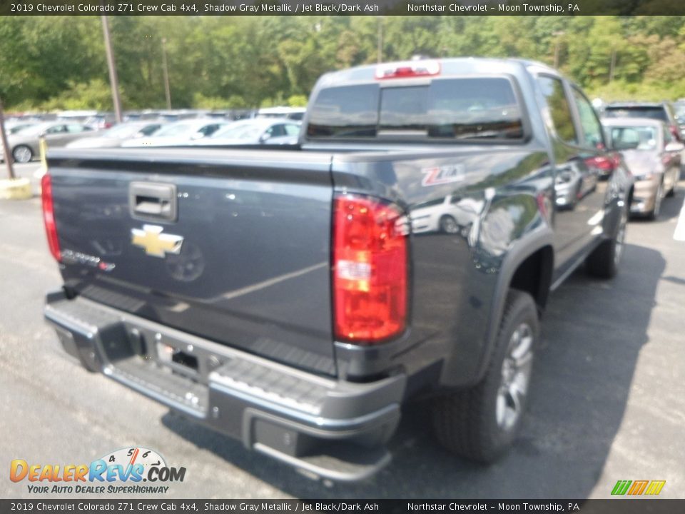 2019 Chevrolet Colorado Z71 Crew Cab 4x4 Shadow Gray Metallic / Jet Black/Dark Ash Photo #5