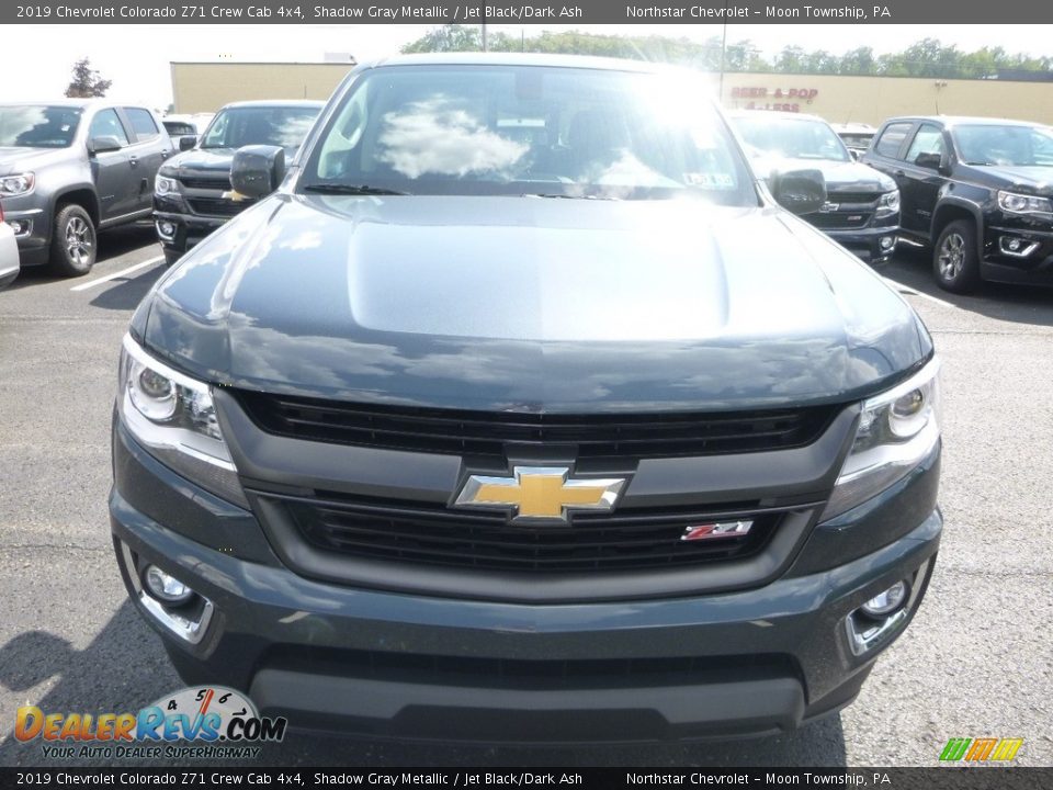 2019 Chevrolet Colorado Z71 Crew Cab 4x4 Shadow Gray Metallic / Jet Black/Dark Ash Photo #8