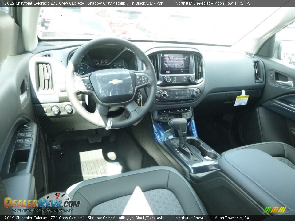 2019 Chevrolet Colorado Z71 Crew Cab 4x4 Shadow Gray Metallic / Jet Black/Dark Ash Photo #14