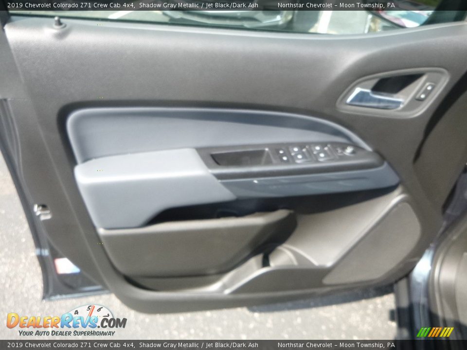 2019 Chevrolet Colorado Z71 Crew Cab 4x4 Shadow Gray Metallic / Jet Black/Dark Ash Photo #15