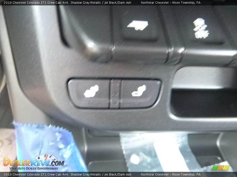 2019 Chevrolet Colorado Z71 Crew Cab 4x4 Shadow Gray Metallic / Jet Black/Dark Ash Photo #20