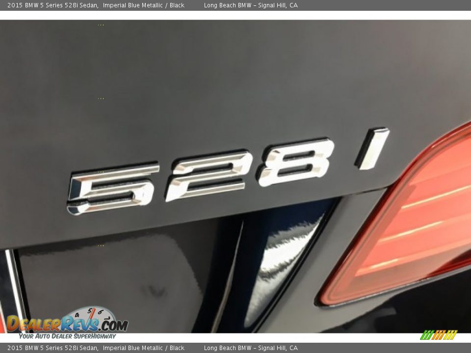 2015 BMW 5 Series 528i Sedan Imperial Blue Metallic / Black Photo #7