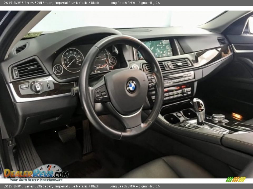 2015 BMW 5 Series 528i Sedan Imperial Blue Metallic / Black Photo #20