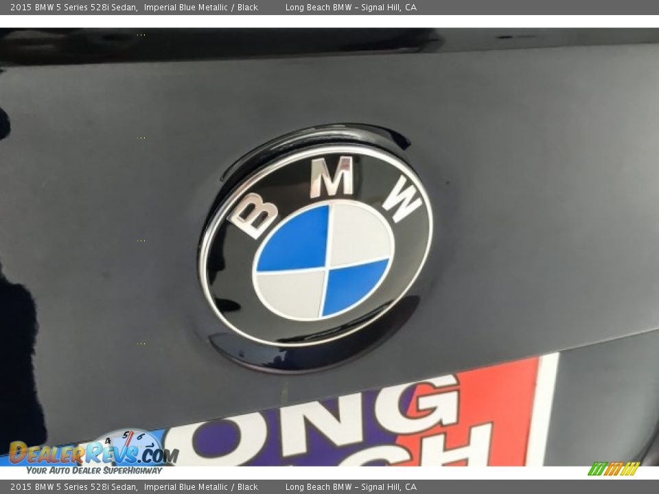 2015 BMW 5 Series 528i Sedan Imperial Blue Metallic / Black Photo #26
