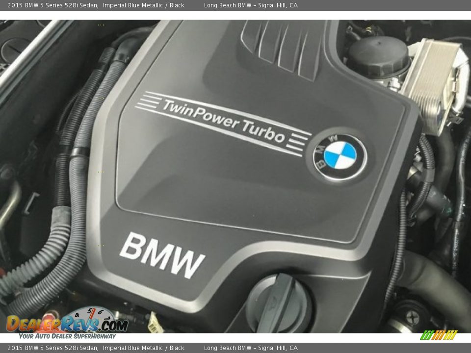 2015 BMW 5 Series 528i Sedan Imperial Blue Metallic / Black Photo #30