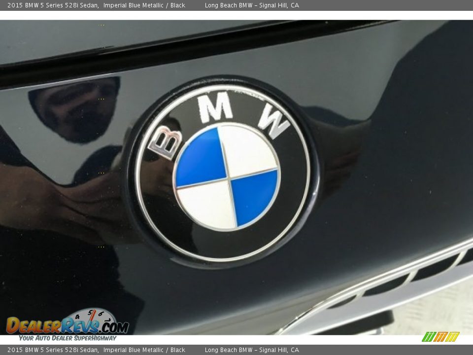 2015 BMW 5 Series 528i Sedan Imperial Blue Metallic / Black Photo #32