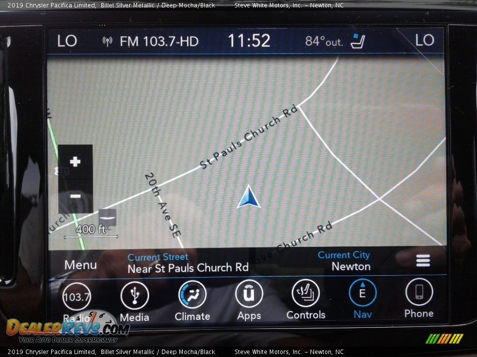 Navigation of 2019 Chrysler Pacifica Limited Photo #32