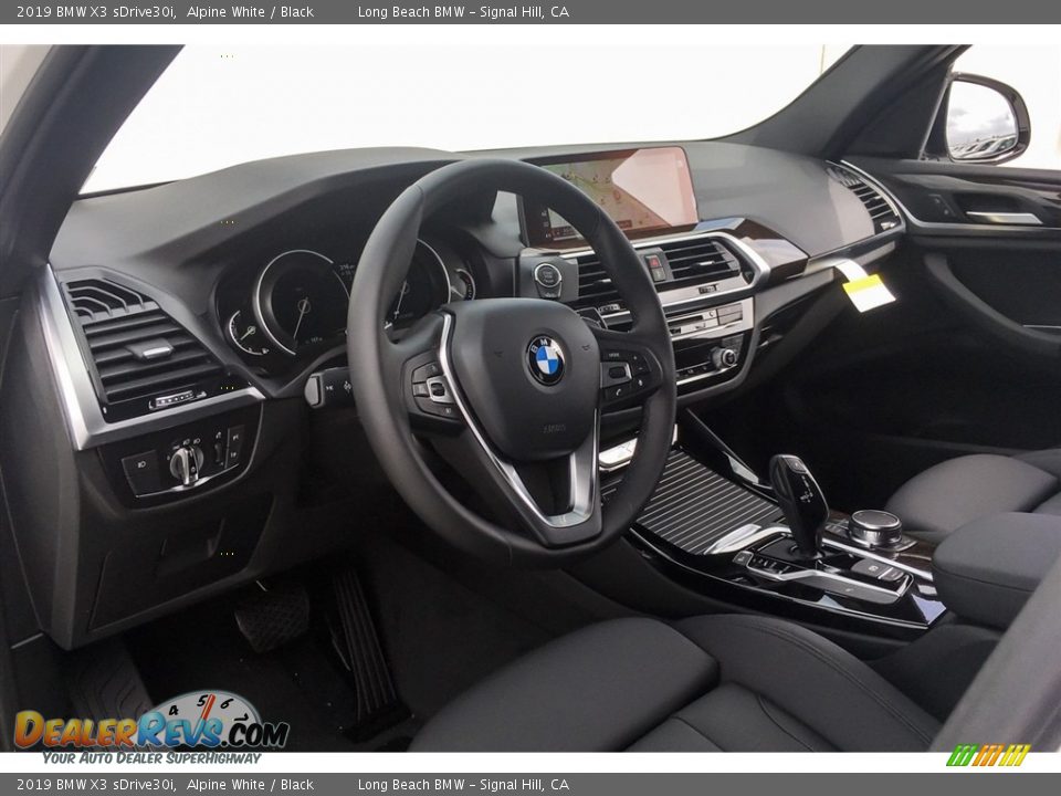 2019 BMW X3 sDrive30i Alpine White / Black Photo #4