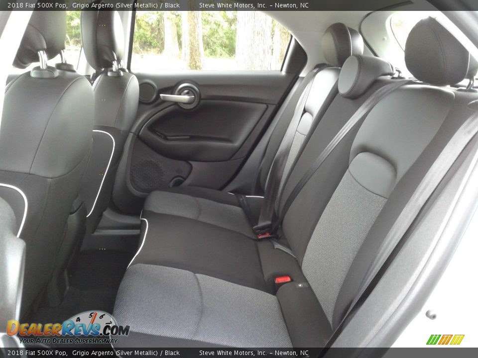 Rear Seat of 2018 Fiat 500X Pop Photo #11