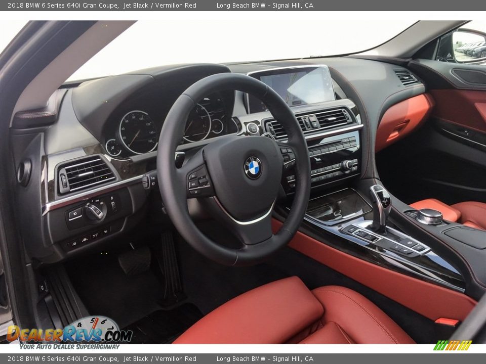 Dashboard of 2018 BMW 6 Series 640i Gran Coupe Photo #4