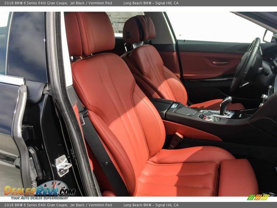 Front Seat of 2018 BMW 6 Series 640i Gran Coupe Photo #5