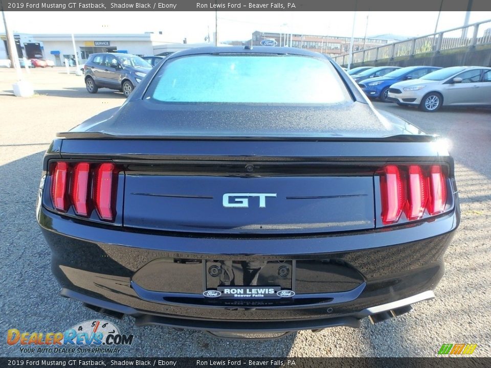 2019 Ford Mustang GT Fastback Shadow Black / Ebony Photo #3