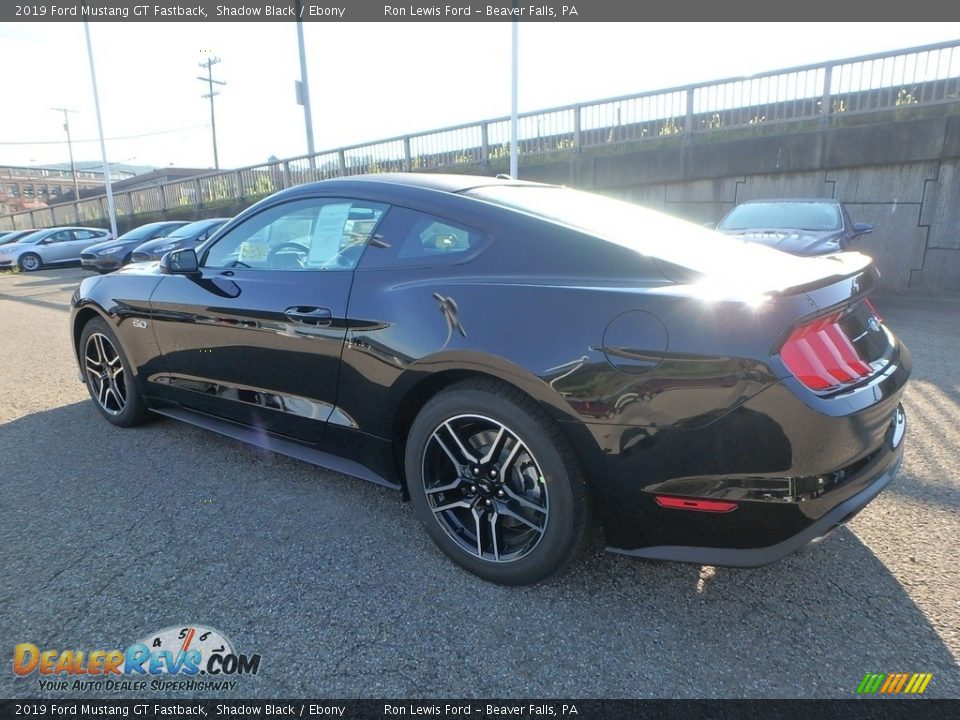 2019 Ford Mustang GT Fastback Shadow Black / Ebony Photo #4